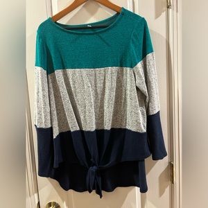 Emerald brand shirt  size 1X perfect condition